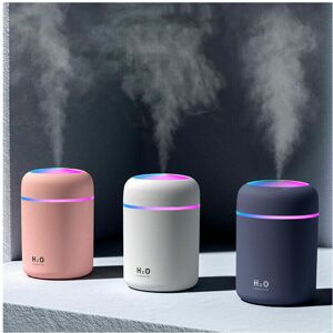 Ranpo (Pink) 300ml Mini Humidifier Whisper Quiet Air Humidifier with Rainbow LED Night Ranpo (Pink) 300ml Mini Humidifier Whisper Quiet Air Humidifier with Rainbow LED Night