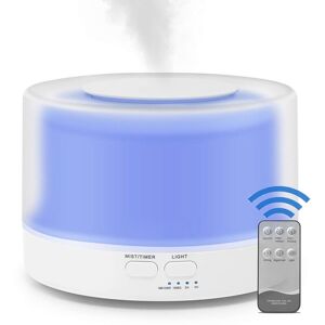 GreenZech (White, US Plug) 500ML Ultrasonic Air Humidifier Essential Oil Diffuser GreenZech (White, US Plug) 500ML Ultrasonic Air Humidifier Essential Oil Diffuser