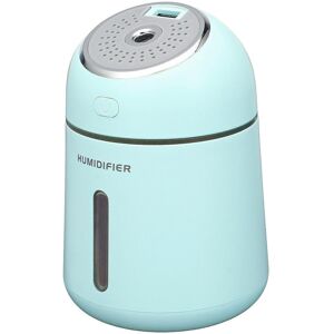 GreenZech (Blue) 4 In 1 330ML Ultrasonic Air Humidifier USB Fan LED Light Cool Mist Aroma GreenZech (Blue) 4 In 1 330ML Ultrasonic Air Humidifier USB Fan LED Light Cool Mist Aroma