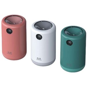 GreenZech (Red) Portable Mini Desktop Air Humidifier Digital Display 50ml/h 2 Gear USB Cha GreenZech (Red) Portable Mini Desktop Air Humidifier Digital Display 50ml/h 2 Gear USB Cha