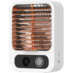 GreenZech (White) Portable 2 in 1 Air Humidifier Fan USB Rechargeable Handheld Desktop Min GreenZech (White) Portable 2 in 1 Air Humidifier Fan USB Rechargeable Handheld Desktop Min