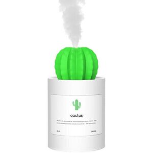 GreenZech (white) USB Port 280ML Mini Cactus Shape Air Purifier Cool Mist Humidifier for C GreenZech (white) USB Port 280ML Mini Cactus Shape Air Purifier Cool Mist Humidifier for C