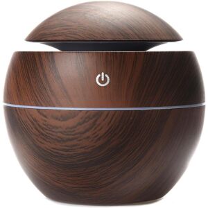 GreenZech (Dark wood grain) USB LED Colorful Light Ultrasonic Air Humidifier Wood Grain Ar GreenZech (Dark wood grain) USB LED Colorful Light Ultrasonic Air Humidifier Wood Grain Ar