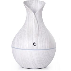 Typecat Wood Grain USB Ultrasonic Humidifier & Aroma Diffuser, 130ml Tank, Portable Mist Typecat Wood Grain USB Ultrasonic Humidifier & Aroma Diffuser, 130ml Tank, Portable Mist