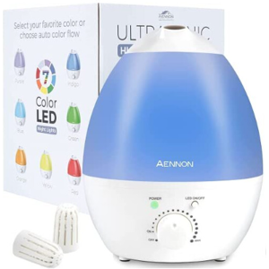Aennon Ultrasonic Cool Mist Humidifier for Bedroom (2.8L) Quiet Air Humidifiers Aennon Ultrasonic Cool Mist Humidifier for Bedroom (2.8L) Quiet Air Humidifiers