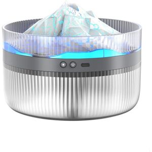 Unbranded Humidifier 2L Capacity with Aroma Diffuser, Night Light, Continuous and Intermit Unbranded Humidifier 2L Capacity with Aroma Diffuser, Night Light, Continuous and Intermit