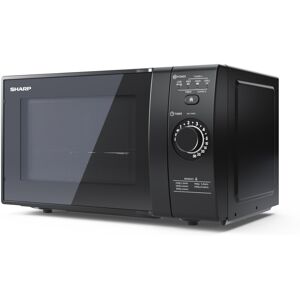 Sharp YC-GG02U-B 20L 700W Microwave with Defrost Function - Black Sharp YC-GG02U-B 20L 700W Microwave with Defrost Function - Black