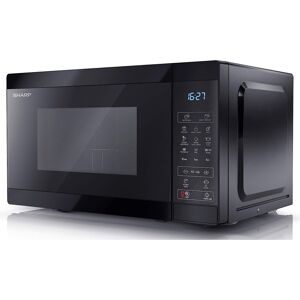 Sharp YC-MG02U-B Compact 20 Litre 800W Digital Microwave with 1000W Grill Sharp YC-MG02U-B Compact 20 Litre 800W Digital Microwave with 1000W Grill