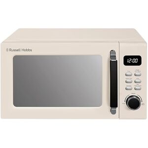 Russell Hobbs Cream Digital Microwave, 5 Power Levels, Mirror Finish, 8 Auto Cook Settings RHM Russell Hobbs Cream Digital Microwave, 5 Power Levels, Mirror Finish, 8 Auto Cook Settings RHM