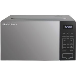 Russell Hobbs Touch Control Digital Solo Microwave 20L 800W in Silver with 10 Po Russell Hobbs Touch Control Digital Solo Microwave 20L 800W in Silver with 10 Po