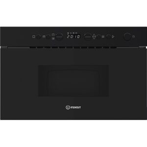 Indesit IM K12 BUK 22 Litre 38cm High, Built In Small Microwave with Grill - Bla Indesit IM K12 BUK 22 Litre 38cm High, Built In Small Microwave with Grill - Bla