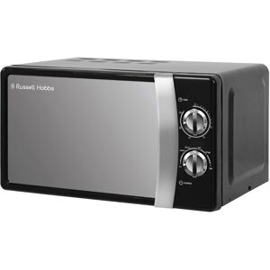 Russell Hobbs RHMM701B 17 Litre 700 W Black Solo Manual Microwave with 5 Power L Russell Hobbs RHMM701B 17 Litre 700 W Black Solo Manual Microwave with 5 Power L