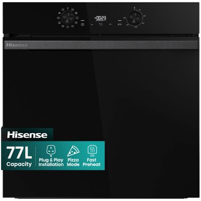 Hisense BI622ABPGUK - Built-in 77L Electric Single Oven - Stainless Steel with E Hisense BI622ABPGUK - Built-in 77L Electric Single Oven - Stainless Steel with E