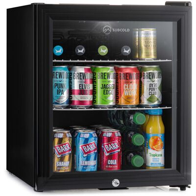 Subcold Super50 LED Mini Fridge - 50L Black Subcold Super50 LED Mini Fridge - 50L Black