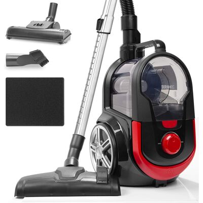 Duronic VC7020 Bagless Cylinder Vacuum Cleaner, Cyclonic Pet Carpet & Hard Floor Duronic VC7020 Bagless Cylinder Vacuum Cleaner, Cyclonic Pet Carpet & Hard Floor