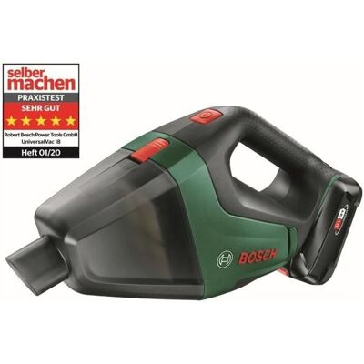 Bosch UniversalVac 18 - Black, Green - 2-in-1 stick vacuum Bosch UniversalVac 18 - Black, Green - 2-in-1 stick vacuum