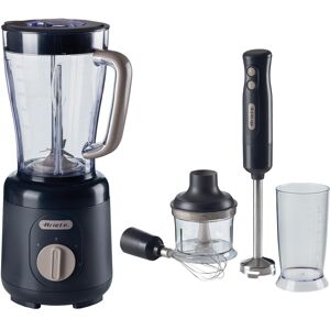 Ariete ARPK49 Breakfast Line Table Blender & Hand Blender Set, Grey Ariete ARPK49 Breakfast Line Table Blender & Hand Blender Set, Grey