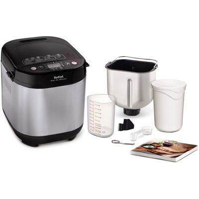 Tefal Breadmaker With Yoghurt Pot Accessory, 15 Hours Delay Start, Kitchen, 20 A Tefal Breadmaker With Yoghurt Pot Accessory, 15 Hours Delay Start, Kitchen, 20 A