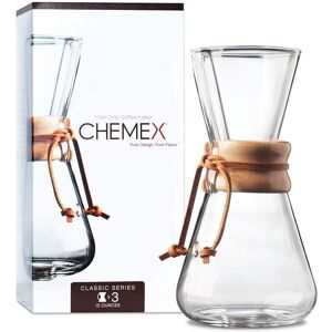 Chemex 1-3 Cup Wood Neck Coffee Maker Chemex 1-3 Cup Wood Neck Coffee Maker