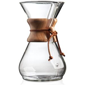 Chemex 8Cup Wood Neck Coffee Maker Clear Chemex 8Cup Wood Neck Coffee Maker Clear