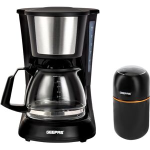 GEEPAS 750ml Filter Coffee Machine and Coffee Grinder 80 g Combo Set GEEPAS 750ml Filter Coffee Machine and Coffee Grinder 80 g Combo Set