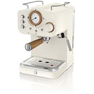 Swan SK22110WHTN Nordic Espresso Coffee Machine with Milk Frother, Steam Pressur Swan SK22110WHTN Nordic Espresso Coffee Machine with Milk Frother, Steam Pressur