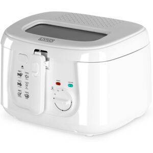 LIVIVO 2.5L Deep Fat Fryer - Non-stick Surface, Mesh Frying Basket & Accessories Included - White LIVIVO 2.5L Deep Fat Fryer - Non-stick Surface, Mesh Frying Basket & Accessories Included - White