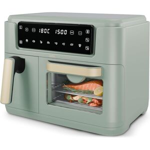 Cello 11 Litre 2-in-1 Double Basket Air Fryer & Oven - Sage Green Cello 11 Litre 2-in-1 Double Basket Air Fryer & Oven - Sage Green