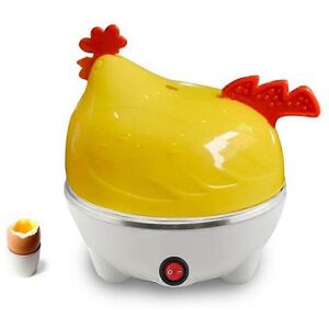 Unbranded (As show, One size) Mini Electric Egg Cooker 6 Eggs Automatic Steamer Kitchen To Unbranded (As show, One size) Mini Electric Egg Cooker 6 Eggs Automatic Steamer Kitchen To