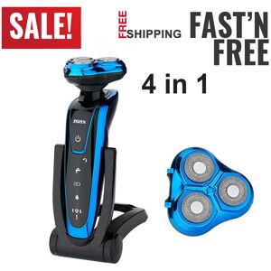Zozen Mens Electric Shaver Razor Wet/Dry Rechargeable Rotary Cordless USB Charging UK Zozen Mens Electric Shaver Razor Wet/Dry Rechargeable Rotary Cordless USB Charging UK
