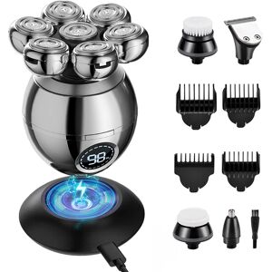 lynker 7D Bald Head Shavers Men 6 in 1 Wet Dry Electric Shaver Electric Razor lynker 7D Bald Head Shavers Men 6 in 1 Wet Dry Electric Shaver Electric Razor