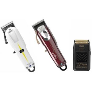 Wahl Cordless Super Taper Clipper, Finale Shaver and Cordless Magic Clipper Wahl Cordless Super Taper Clipper, Finale Shaver and Cordless Magic Clipper