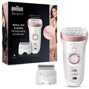 Braun Silkpil 9 Epilator With Shaver Trimmer Head Shave Trim Epilate For LongLasting S Braun Silkpil 9 Epilator With Shaver Trimmer Head Shave Trim Epilate For LongLasting S