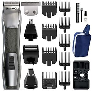 Wahl Chromium 11-in-1 Multigroomer, Beard Trimmer for Men, Nose Hair Trimmer, Stubble Wahl Chromium 11-in-1 Multigroomer, Beard Trimmer for Men, Nose Hair Trimmer, Stubble