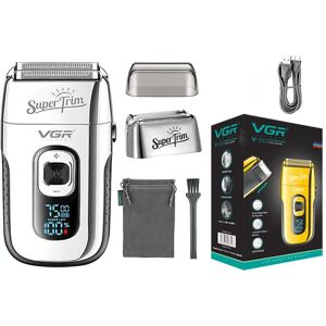 Unbranded (silver with box) VGR Electric Razor Electric Shaver Rechargeable Shaving Machin Unbranded (silver with box) VGR Electric Razor Electric Shaver Rechargeable Shaving Machin
