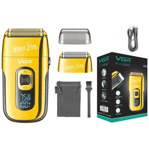 Unbranded (golden with box) VGR Electric Razor Electric Shaver Rechargeable Shaving Machin Unbranded (golden with box) VGR Electric Razor Electric Shaver Rechargeable Shaving Machin