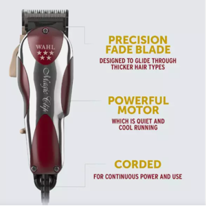 Wahl 5 Star Series Magic Clip Hair Clipper Corded Trimmer Wahl 5 Star Series Magic Clip Hair Clipper Corded Trimmer