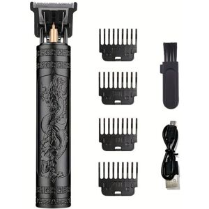 Unbranded (black) Professional Cordless Electric Hair Clipper And Beard Trimmer - Haircut Unbranded (black) Professional Cordless Electric Hair Clipper And Beard Trimmer - Haircut