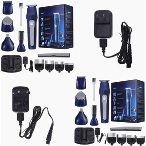 GreenZech (US Plug) 5 IN 1 Electric Hair Clipper Rechargeable Nose Trimmer Beard Shaver Gr GreenZech (US Plug) 5 IN 1 Electric Hair Clipper Rechargeable Nose Trimmer Beard Shaver Gr