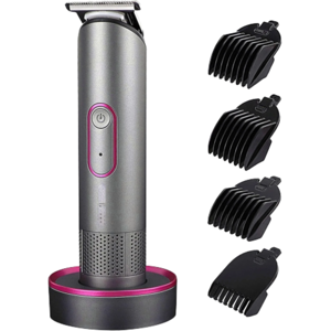 GreenZech (Grey Purple) Cordless Electric Hair Clipper USB Rechargeable Hair Trimmer Hairc GreenZech (Grey Purple) Cordless Electric Hair Clipper USB Rechargeable Hair Trimmer Hairc