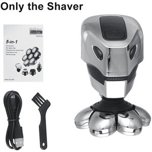 GreenZech (Only The Shaver) 5 in 1 7D Electric Rotary Shaver Wet & Dry Razor Men Bald Head GreenZech (Only The Shaver) 5 in 1 7D Electric Rotary Shaver Wet & Dry Razor Men Bald Head