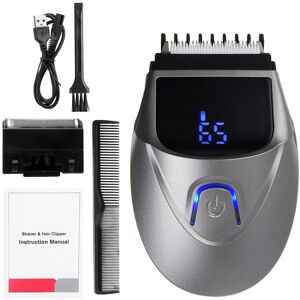 GreenZech (Grey) 2 in 1 Electric Hair Clipper Trimmer Cordless Rechargeable Men's Hair Sha GreenZech (Grey) 2 in 1 Electric Hair Clipper Trimmer Cordless Rechargeable Men's Hair Sha