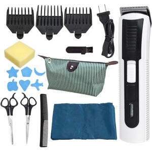 GreenZech (Blue) 13PCS Cordless Men Electric Hair Clipper Trimmer Cutting Machine Beard Ba GreenZech (Blue) 13PCS Cordless Men Electric Hair Clipper Trimmer Cutting Machine Beard Ba