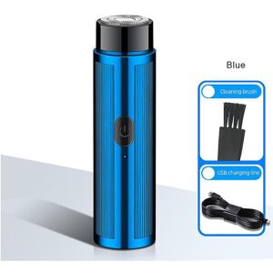 Unbranded (blue) Men's Mini Electric Shaver Rechargeable Razor Trimmer Portable Beard Knif Unbranded (blue) Men's Mini Electric Shaver Rechargeable Razor Trimmer Portable Beard Knif