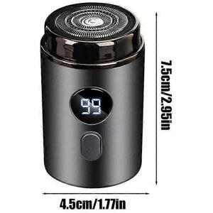 Unbranded (black) Men's Electric Razor Shaver Digital Display Intelligent Mini Portable We Unbranded (black) Men's Electric Razor Shaver Digital Display Intelligent Mini Portable We