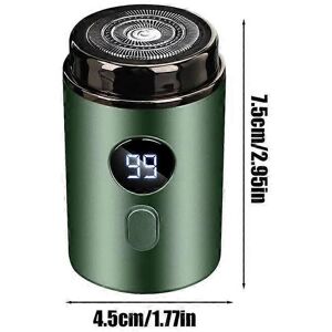 Unbranded (green) Men's Electric Razor Shaver Digital Display Intelligent Mini Portable We Unbranded (green) Men's Electric Razor Shaver Digital Display Intelligent Mini Portable We