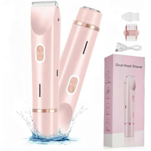 Unbranded Dual Head Shaver Women, Electric Bikini Trimmer, Wet & Dry Use Hair Removal Unbranded Dual Head Shaver Women, Electric Bikini Trimmer, Wet & Dry Use Hair Removal