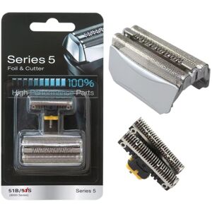 Unbranded Shaver Head 51S Foil and Cutter Replacement for Braun Series 5 8385 8374 8377 Co Unbranded Shaver Head 51S Foil and Cutter Replacement for Braun Series 5 8385 8374 8377 Co