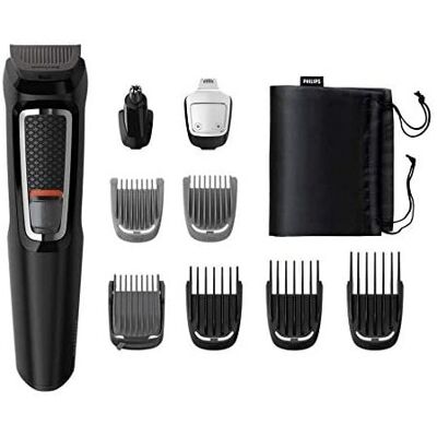 Philips Multigroom Series 3000 MG3740/15 Hair Clipper - 9-in-1 Grooming Kit Philips Multigroom Series 3000 MG3740/15 Hair Clipper - 9-in-1 Grooming Kit