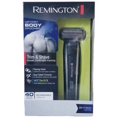 Remington BHT300 Series Wet/Dry Body Groomer, WETTech In-Shower Body Shaver, 120 Remington BHT300 Series Wet/Dry Body Groomer, WETTech In-Shower Body Shaver, 120